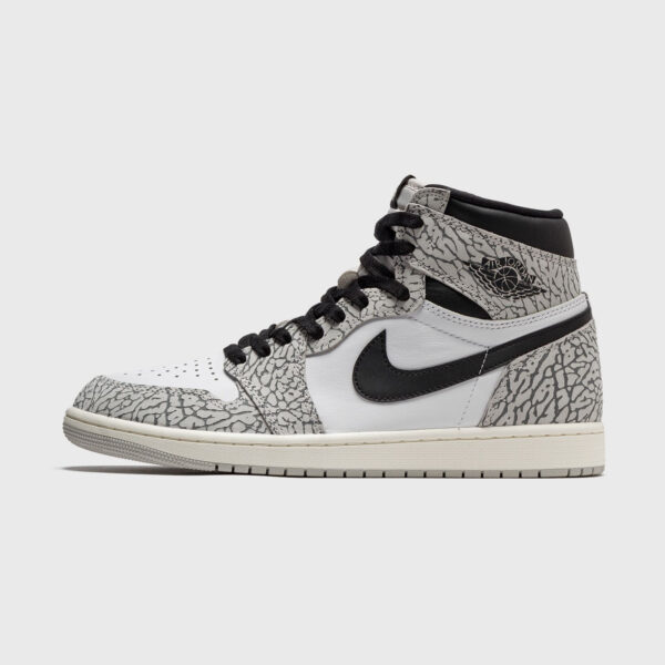 Air Jordan 1 High OG "White Cement" – vedere spre stânga
