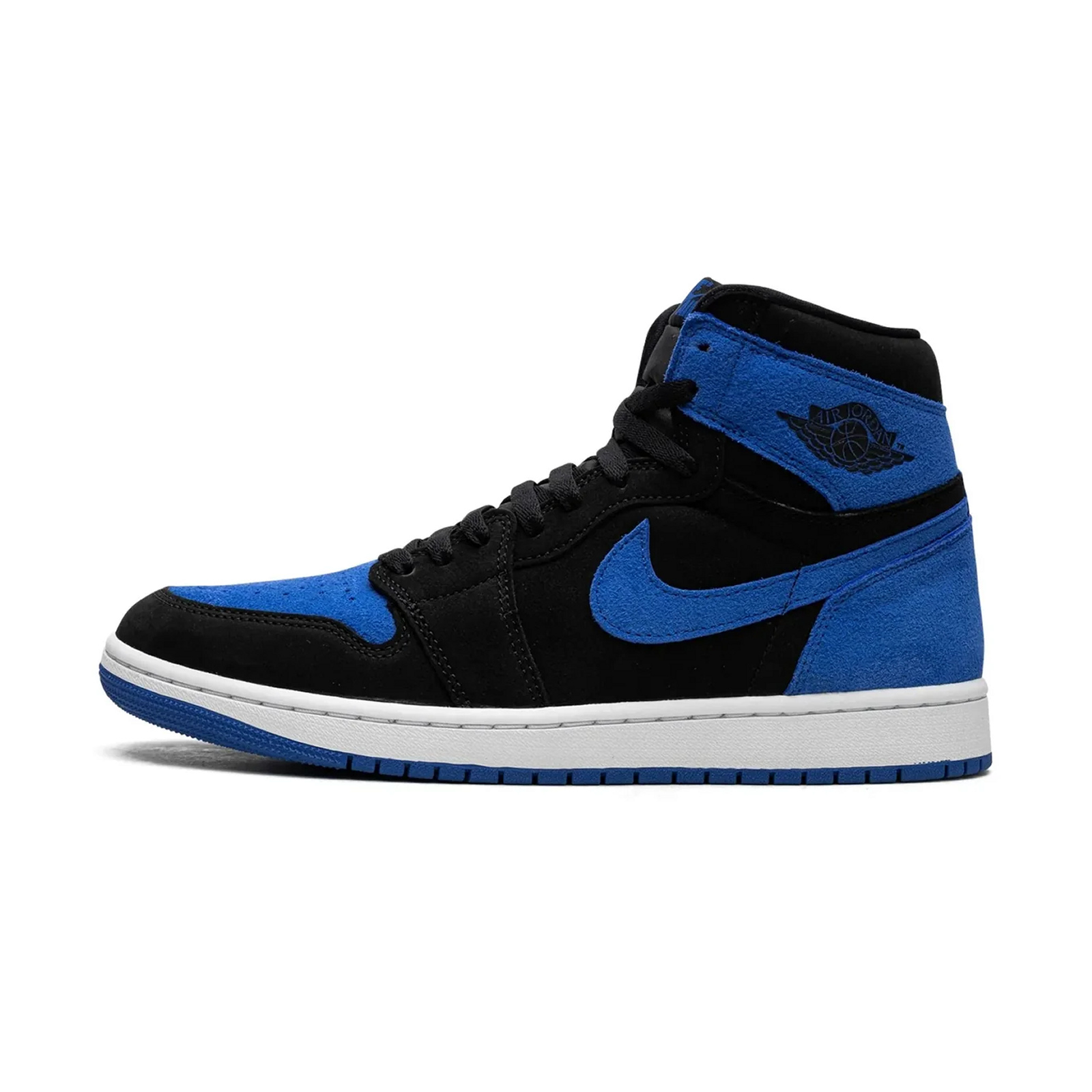 Air Jordan 1 "Royal Reimagined" – vedere spre stânga