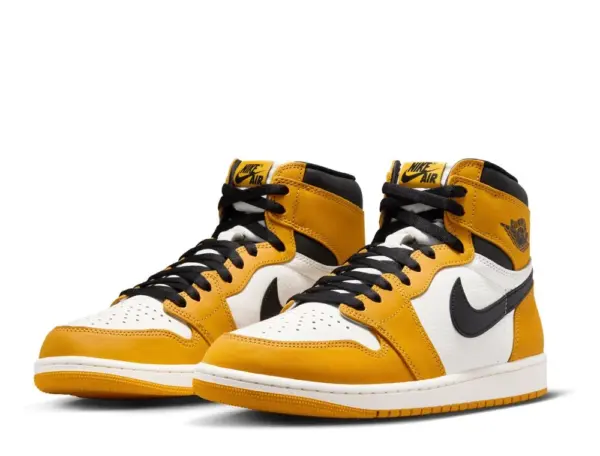 Air Jordan 1 Retro High OG "Yellow Ochre" - imagine 2