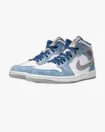 Air Jordan 1 Mid French Blue - imagine 3