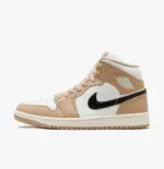 Air Jordan 1 Mid Tan Black