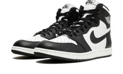 Air Jordan 1 High Black White – vedere spre stânga