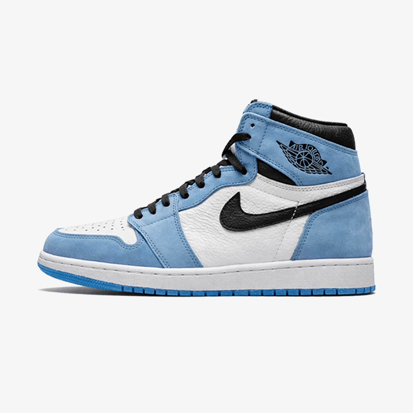Air Jordan 1 High University Blue – vedere spre stânga
