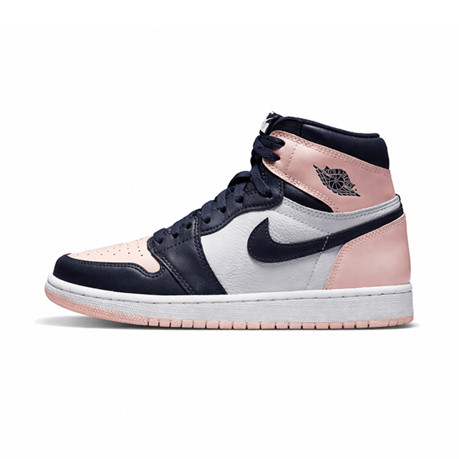 Air Jordan 1 High Atmosphere Bubble Gum – vedere spre stânga