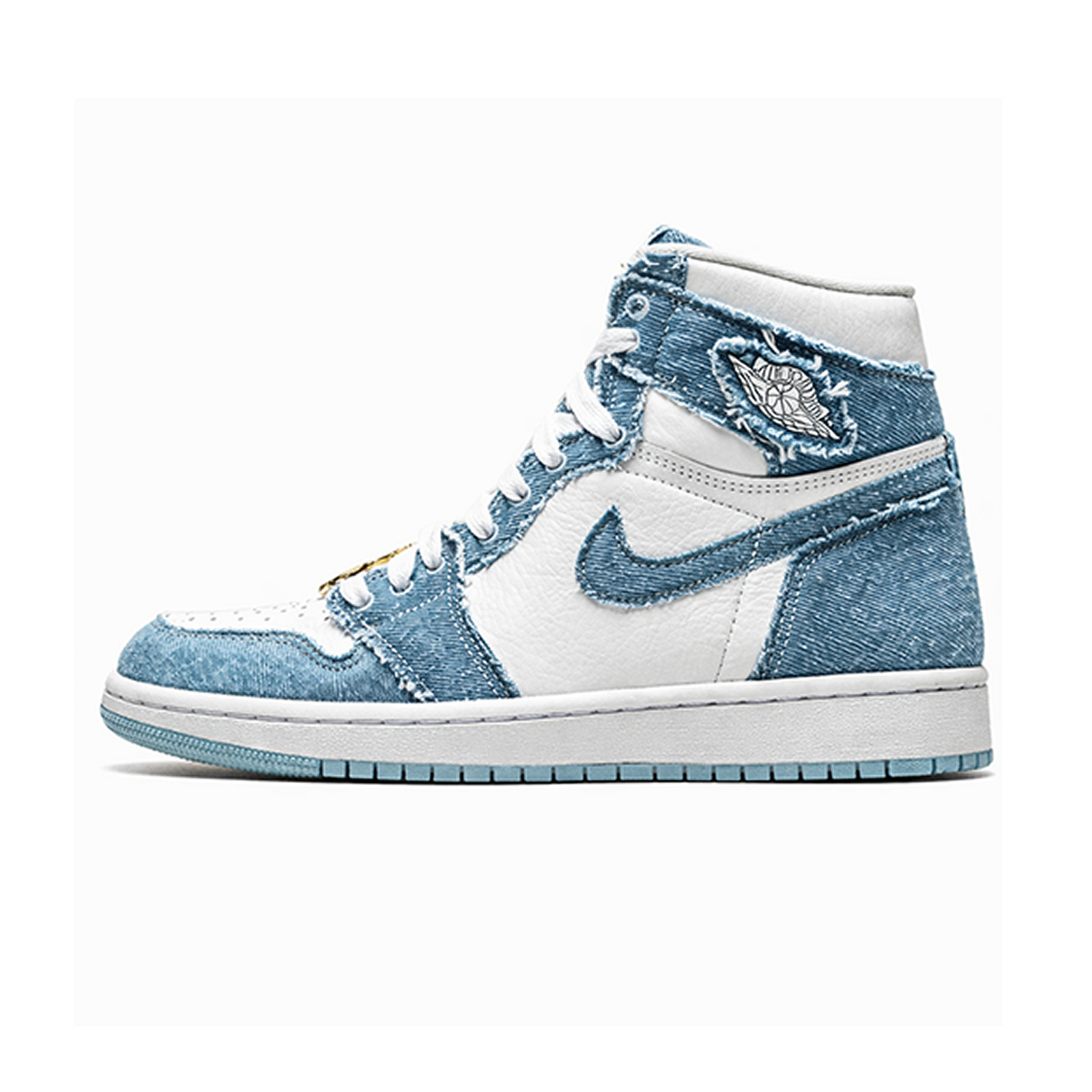 Air Jordan 1 High Denim – vedere spre stânga
