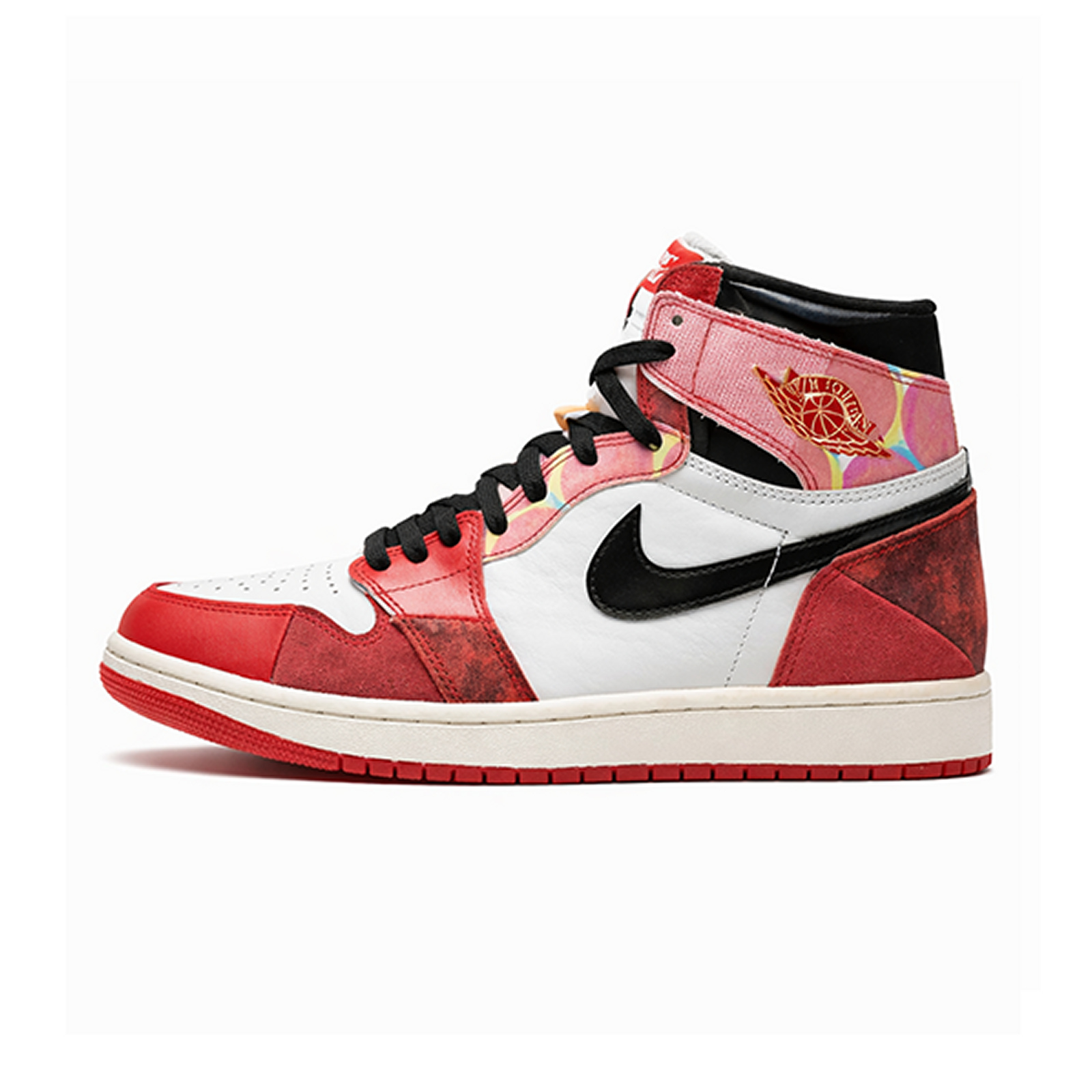 Air Jordan 1 High Spider-Man – vedere spre stânga