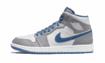 AIR JORDAN 1 MID TRUE BLUE - imagine 2