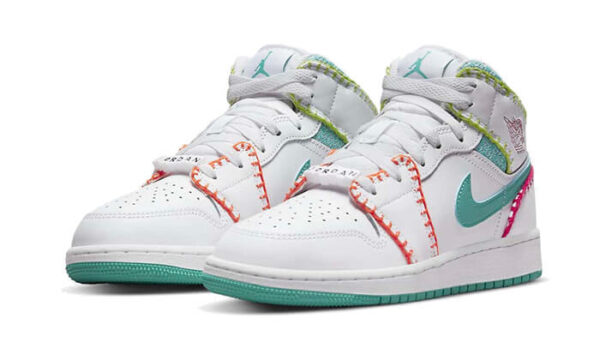AIR JORDAN 1 MID KNIT - imagine 6