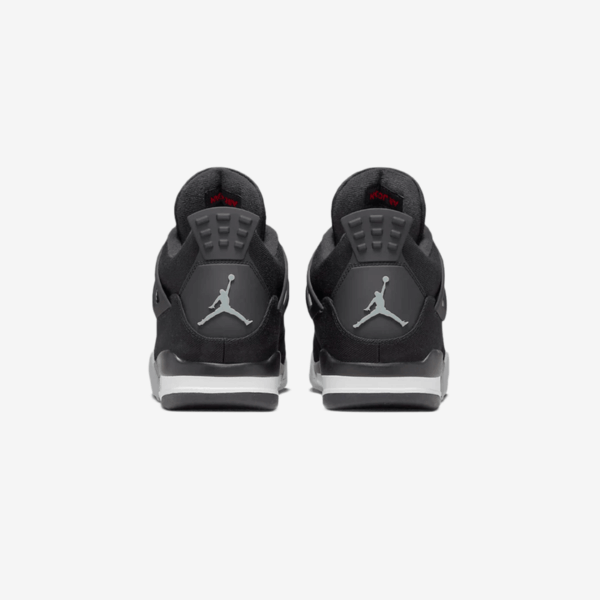 Air Jordan 4 Retro Black Canvas - imagine 2