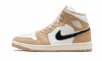 Air Jordan 1 Mid Tan Black - imagine 4