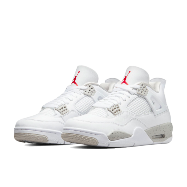 Air Jordan 4 Retro 'White Oreo' 2021 (GS) - imagine 2