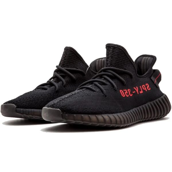Adidas Yeezy Boost 350 V2 Core Black Red - imagine 2