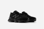New Balance 9060 Zbo Triple Black Patent - imagine 6