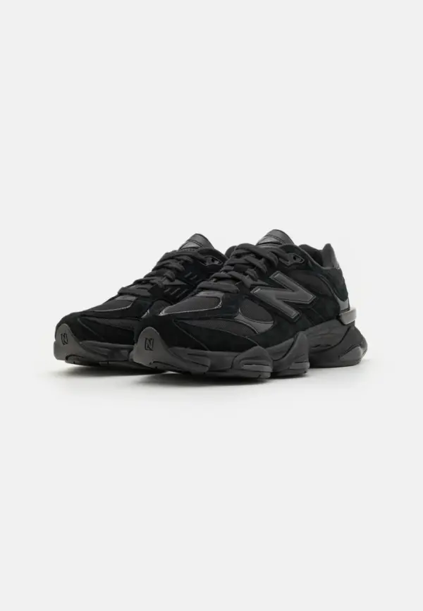 New Balance 9060 Zbo Triple Black Patent - imagine 2