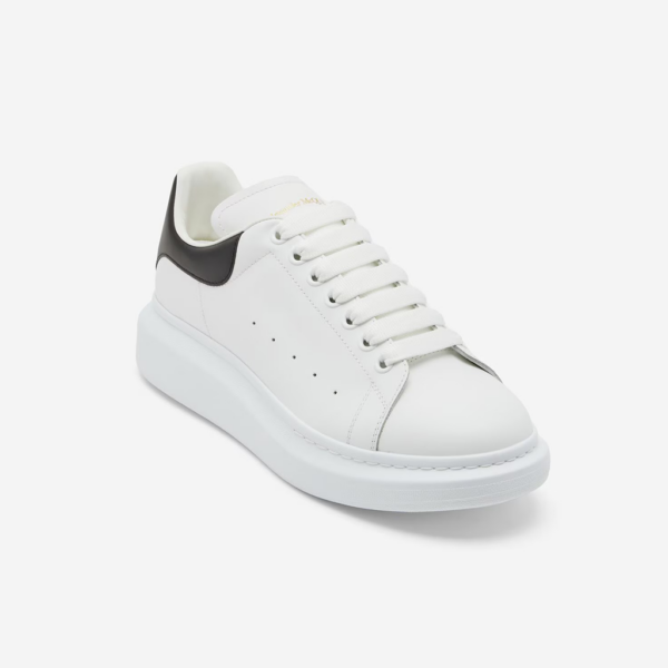 Alexander McQueen Oversized Sneaker White/Black - imagine 2