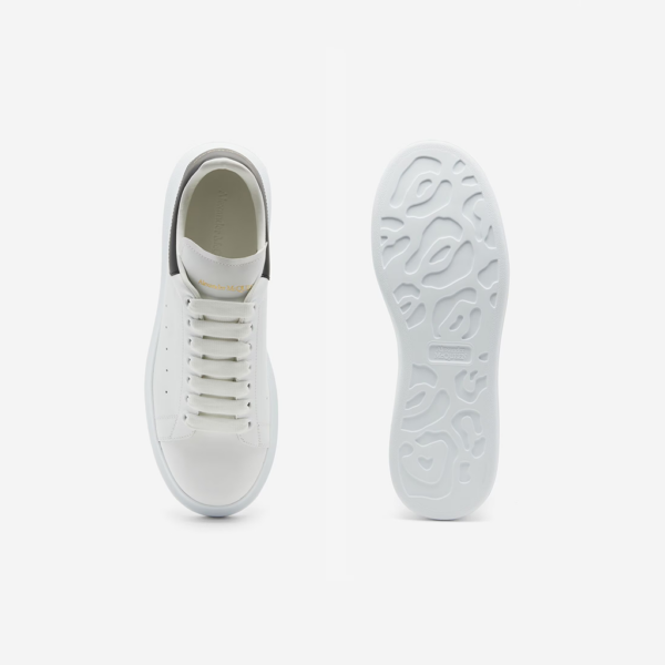 Alexander McQueen Oversized Sneaker White/Black - imagine 4