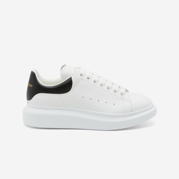 Alexander McQueen Oversized Sneaker White/Black - imagine 5