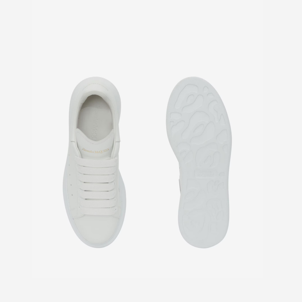 Alexander McQueen Oversized Sneaker White - imagine 4