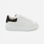 Alexander McQueen Oversized Sneaker – White/ Black Crystals