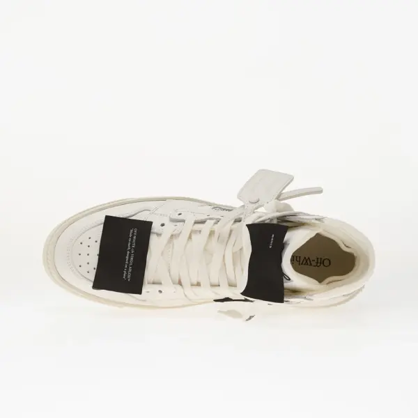 Off-White 3.0 Off Court High-Top Sneakers – White/Black Tag - imagine 2