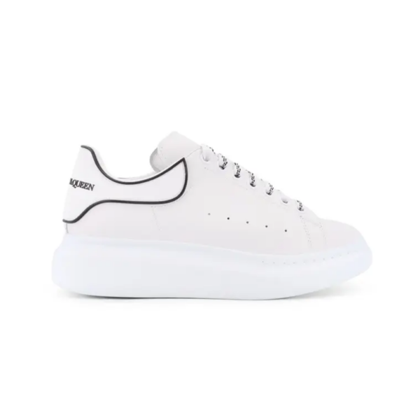Alexander McQueen Oversized White Lace Up - imagine 3