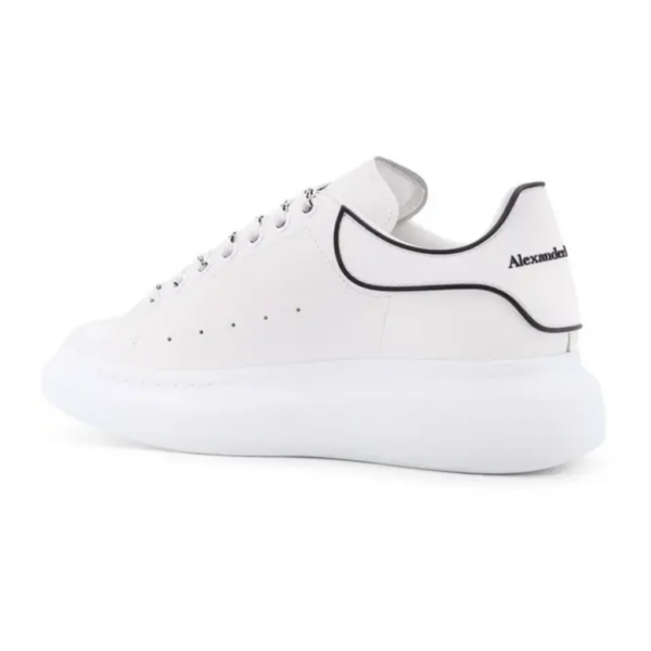 Alexander McQueen Oversized White Lace Up - imagine 2