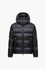 Geaca Moncler Couyere Hooded Short Down Black