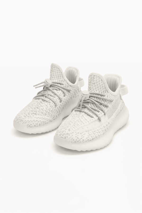 Yeezy Boost 350 V2 Static Reflcetive White, Copii - imagine 2