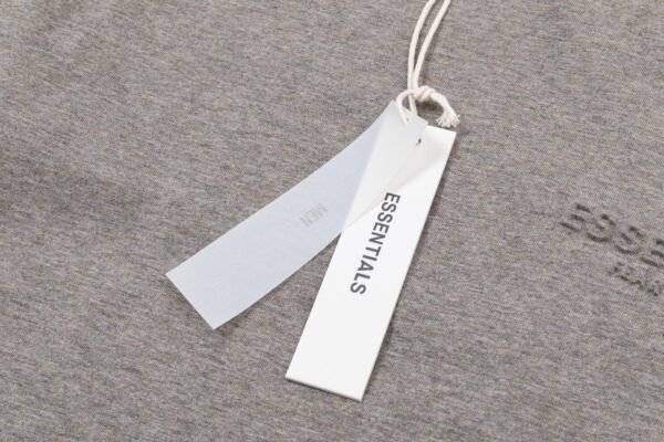 Tricou Essentials Fear of God 3D White, Oversize Fit - imagine 3