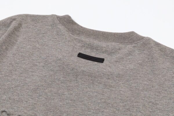 Tricou Essentials Fear of God 3D White, Oversize Fit - imagine 4