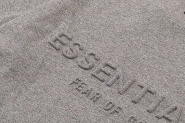 Tricou Essentials Fear of God 3D White, Oversize Fit - imagine 6