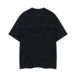 Tricou Essentials Fear of God 3D Negru , Oversize Fit - imagine 2