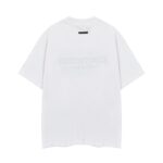 Tricou Essentials Fear of God 3D White, Oversize Fit - imagine 2