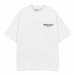 Tricou Essentials Fear of God White, Oversize Fit