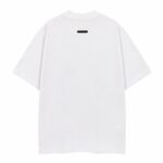 Tricou Essentials Fear of God White, Oversize Fit - imagine 2