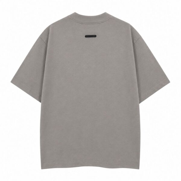 Tricou Essentials Fear of God Grey Soft, Oversize Fit - imagine 2