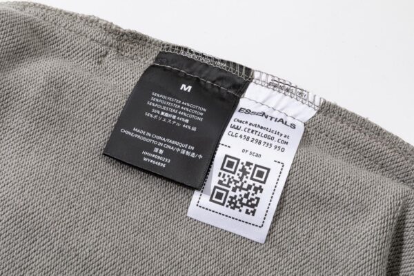 Pantaloni Scurti Essentials Fear of God, Alb - imagine 4