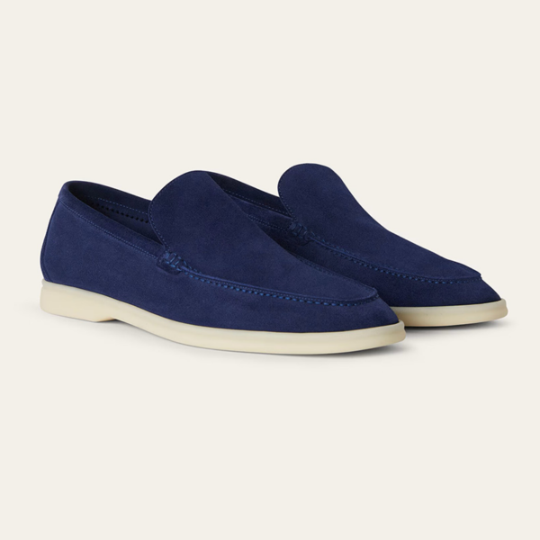 Pantofi Loro Piana Summer Indaco - imagine 5