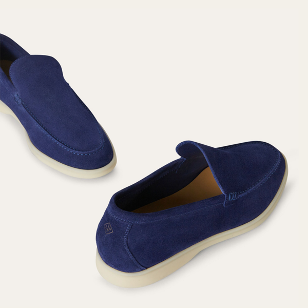 Pantofi Loro Piana Summer Indaco - imagine 3