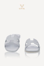 Papuci Hermes Oran ,Bleu Glacier - imagine 4
