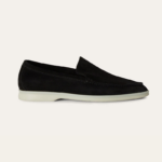Pantofi Loro Piana Summer Walk Black