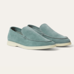 Pantofi Loro Piana Summer Walk Pine Cloud - imagine 4