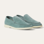 Pantofi Loro Piana Summer Walk Pine Cloud - imagine 5