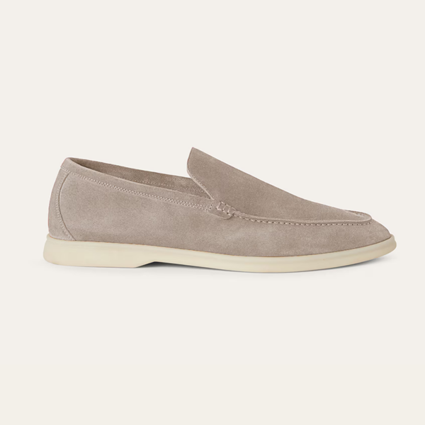 Pantofi Loro Piana Summer Walk Classic Beige - imagine 6