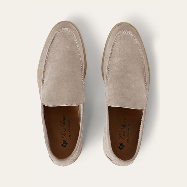 Pantofi Loro Piana Summer Walk Classic Beige - imagine 2