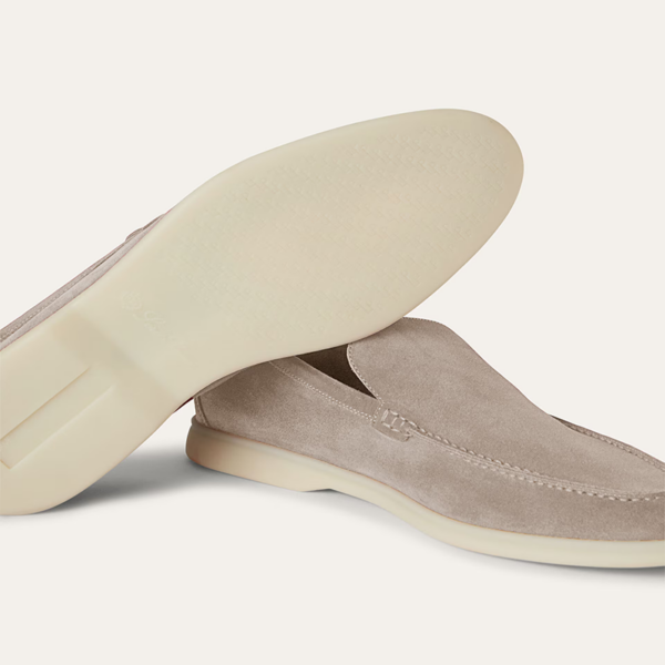 Pantofi Loro Piana Summer Walk Classic Beige - imagine 5