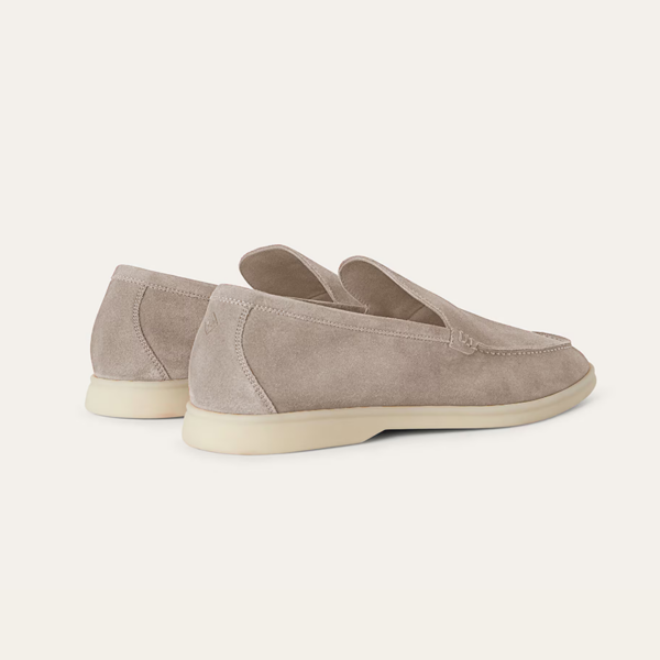 Pantofi Loro Piana Summer Walk Classic Beige - imagine 4