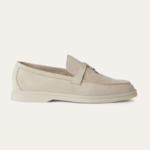 Pantofi Loro Piana Summer Charms Walk Suede Powde