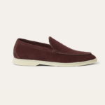 Pantofi Loro Piana Summer Warm Grey Brown