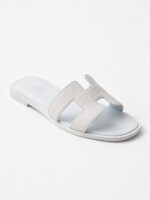Papuci Hermes Oran ,Bleu Glacier